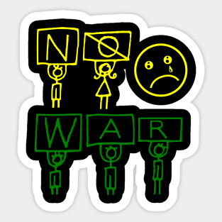 No War Sticker